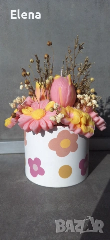 Ароматни соеви свещи, снимка 3 - Декорация за дома - 53925417