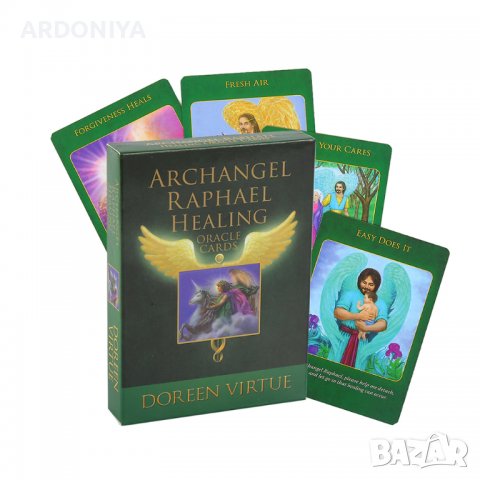 Archangel Raphael Oracle - карти оракул на Дорийн Върчу , снимка 2 - Други игри - 37694850