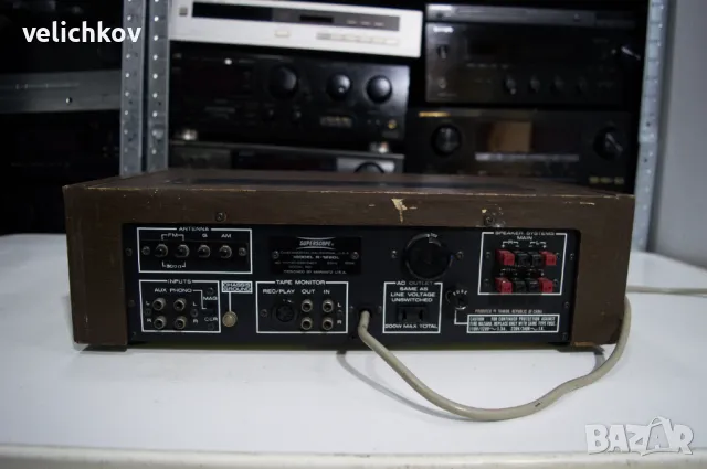 Ресивър Superscope R-1220L e проектиран в Marantz USA, снимка 5 - Ресийвъри, усилватели, смесителни пултове - 49748235