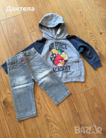 Детски маркови дънки и анорачета, снимка 5 - Бебешки дънки - 52413658