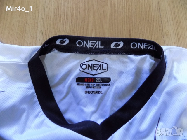мото крос тениска oneal o'neal mtb блуза вело джърси колоездене мъжко оригинал 2XL, снимка 5 - Спортни дрехи, екипи - 51610046