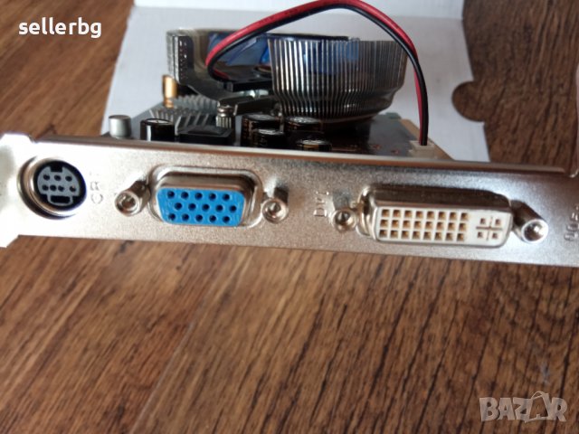 Видеокарта GF7600GS PCI-E 256MB DDR3 128 Bit W/HDTV/DV, снимка 3 - Видеокарти - 26547410