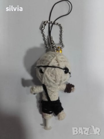 Ключодържател-плетена кукла, снимка 4 - Други - 48486661