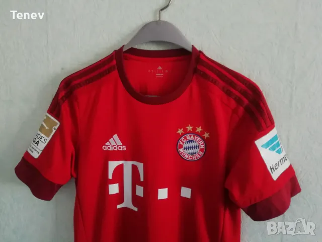 Bayern Munich Ribery Adidas 2015/2016 оригинална тениска фланелка Байерн Мюнхен Рибери размер S, снимка 4 - Тениски - 48893707