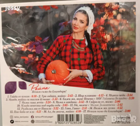 Райна - Искам само да благодаря, снимка 2 - CD дискове - 49830462