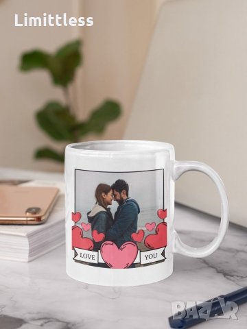 Чаша с ваша снимка топ качество , идеален подарък, персонализирана чаша, снимка 3 - Романтични подаръци - 31566528