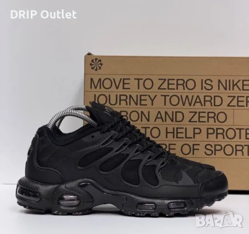 !НОВИ! Nike Air Max Terrascape | Triple Black | + КУТИЯ, снимка 2 - Маратонки - 55750646