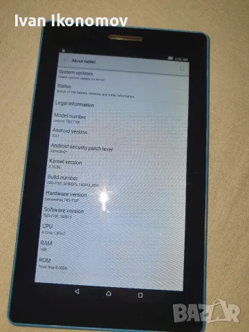 Lenovo Tab3 7 Essential TB3-710F – отлично състояние , снимка 2 - Таблети - 56152080