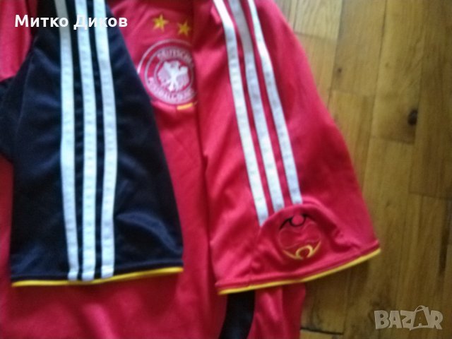 Тениска Германия Адидас 2006-08 гости №13 Михаел Балак размер ХЛ, снимка 8 - Футбол - 33726291