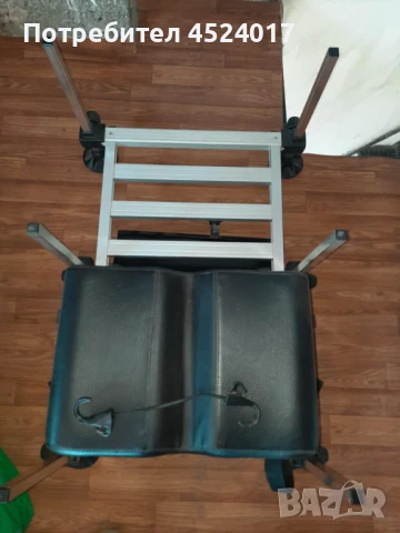 столче за  риболов Внос от Англия, снимка 2 - Екипировка - 51111591