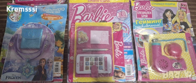 Списание Барби,Принцеса и Замръзналото Кралство, снимка 2 - Списания и комикси - 53413224