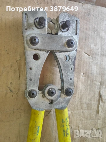 Кербовъчни клещи Klauke кримпващи, снимка 2 - Клещи - 50779837