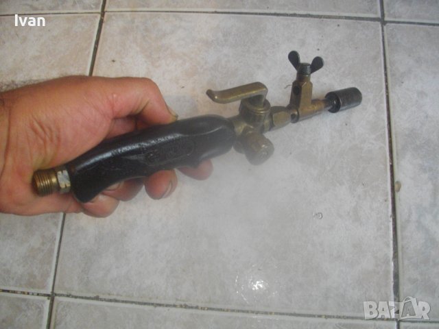 Тройник Регулируем За Газ/Ацетилен/Кислород MESSER GRIESHEIM/Газова Горелка GOK 280мм/Немска Горелка, снимка 16 - Други инструменти - 42358607