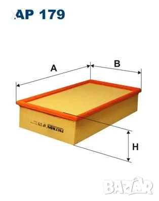 FILTRON AP179 Въздушен филтър 2.4 D, 2.5 TDI, S6 2.2 Turbo quatt AUDI 100 C4 / AUDI A6 C4 1900-1997 , снимка 1 - Части - 48657209