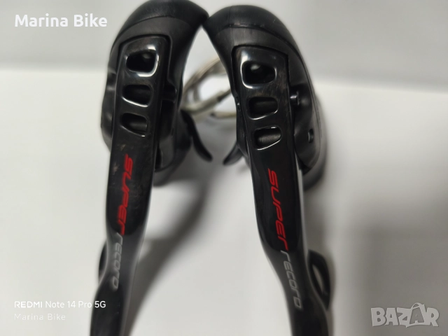 НОВ електронен шосеен монтаж Campagnolo Super Record EPS 2x12 Rim , снимка 16 - Части за велосипеди - 52204614