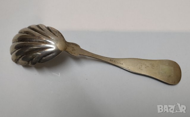 Сребърна лъжичка, снимка 5 - Антикварни и старинни предмети - 29887776
