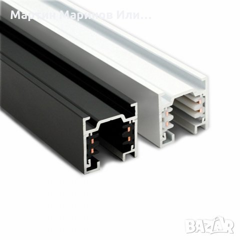 Трифазна шина ,открит монтаж,1метър,Черена, снимка 2 - Лампи за таван - 30423374