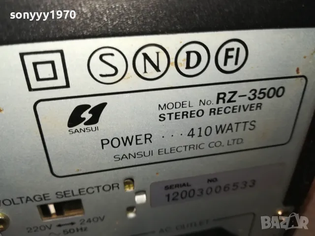 SANSUI RZ-3500 RECEIVER-ВНОС SWISS 1403251635, снимка 7 - Ресийвъри, усилватели, смесителни пултове - 49495262