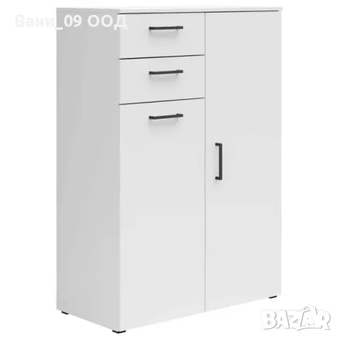 110см! Комод с 2 вратички и 2 чекмеджета, снимка 2 - Скринове - 48513463