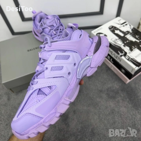 Balenciaga Track Sneaker "Purple", снимка 2 - Маратонки - 54358236