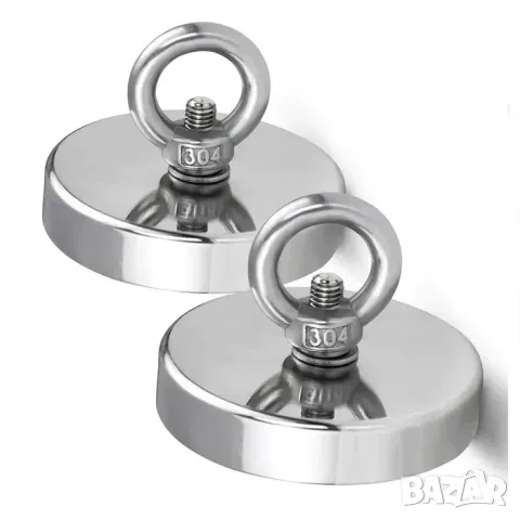  Неодимови магнити с халка, КЛАС N52 | Magnet fishing, снимка 2 - Такъми - 50046252
