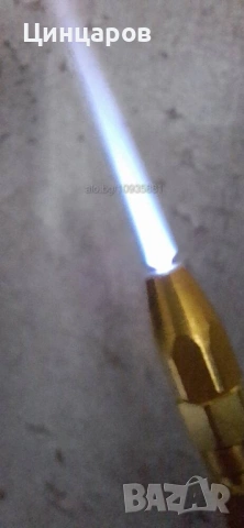 Оксижен комплект-бутилки O2 и газ, горелка с 5бр. дюзи, вентили, маркуч. Горелка Италия , снимка 3 - Други машини и части - 54048514