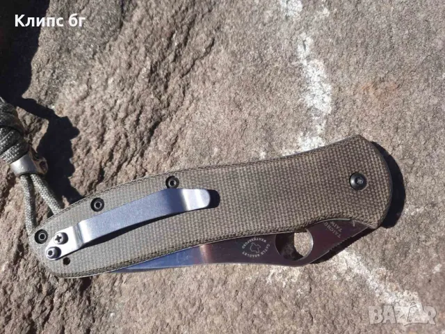 Стоманен клипс с подарък крепежи светло покритие модел 4, снимка 5 - Ножове - 43951228