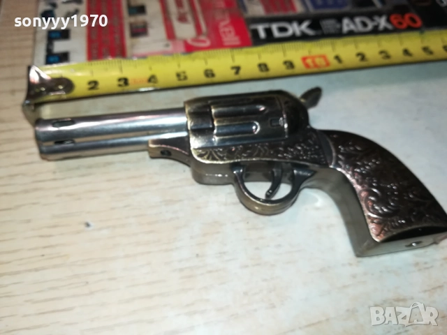 РЕВОЛВЕР-МЕТАЛНА ЗАПАЛКА 3010252015, снимка 6 - Запалки - 52239295