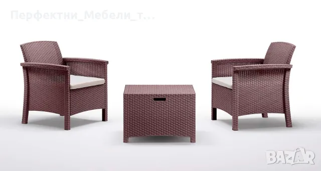 Италиански комплект за тераса,балкон,веранда,басейн,плаж,къмпинг,градина, снимка 5 - Градински мебели, декорация  - 50079785