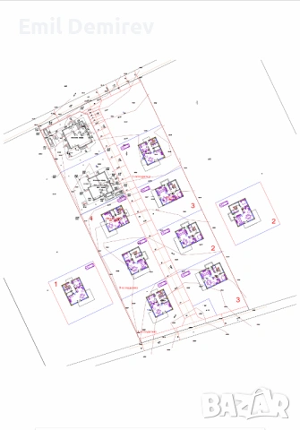Продавам 4бр. УПИ с готови проекти за застрояване