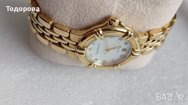 Оригинален Дамски кварцов часовник "Maurice Lacroix"26мм,циферблат перла седеф и брилянти, , снимка 5 - Дамски - 52807138