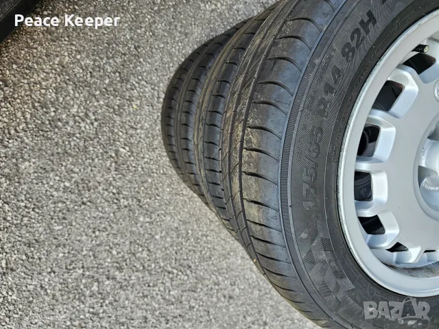 Джанти VW Montreal 14" 4x100 + летни Kumho + зимни Toyo — Golf 2, снимка 5 - Гуми и джанти - 56216086