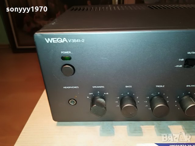 WEGA v3841-2 amplifier-made in japan-внос швеицария, снимка 12 - Ресийвъри, усилватели, смесителни пултове - 29487083