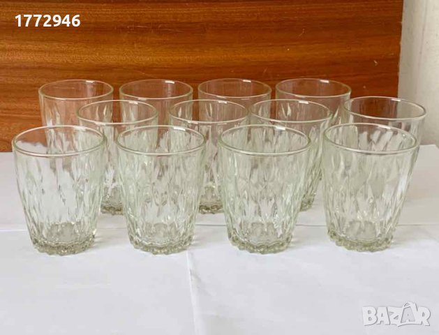Стъклени кристални 12 бр. чаши 200 мл, снимка 9 - Чаши - 42513193