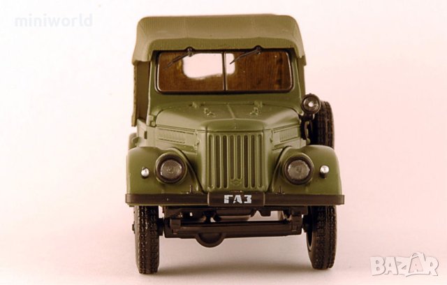 ГАЗ 69 1953 - мащаб 1:43 на DeAgostini моделът е нов в блистер, снимка 5 - Колекции - 42324812