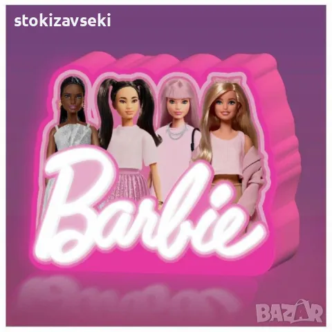 Светеща LED лампа Барби, снимка 2 - Лед осветление - 49003534