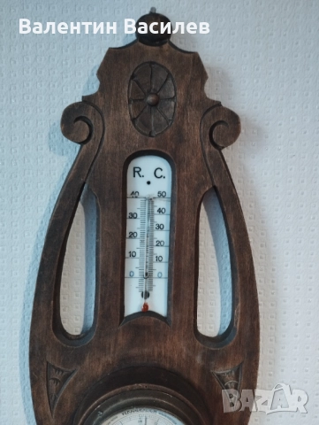 Немски барометър и термометър 