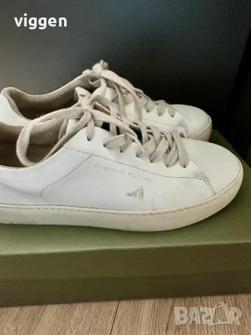 Класически бели гуменки (маратонки) All Saints. Естествена кожа. Размер 41, снимка 11 - Маратонки - 47360704