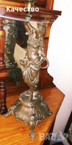 Бронзова скулптура , снимка 5 - Статуетки - 35406237