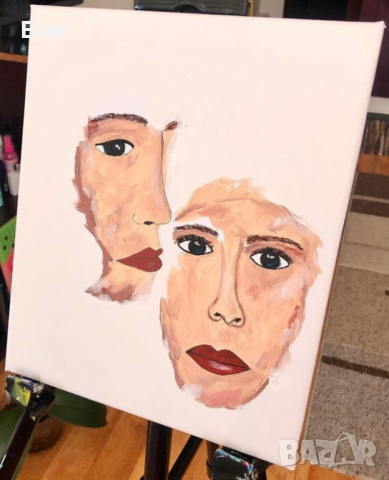 Картина Абстрактни лица 