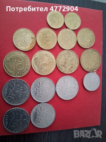 лот монети Франция, снимка 4 - Нумизматика и бонистика - 54316234