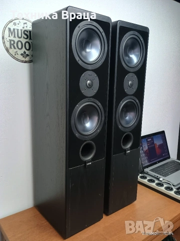 Трилентови тонколони CANTON ERGO 702 DC. Изпращам видео. , снимка 2 - Тонколони - 53879728