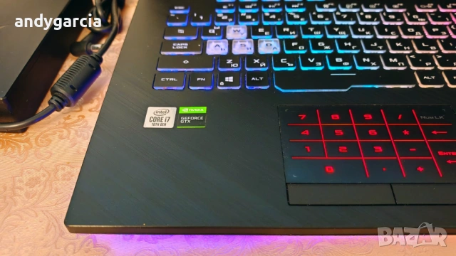 ASUS ROG STRIX G15/ NVidia GTX 1660ti 6GB/Core i7-10750H/16GB RAM/512G SSD/15.6 144Hz FHD IPS, снимка 14 - Лаптопи за игри - 54018651