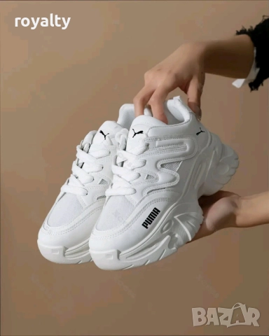 Puma Бели Дамски Маратонки 36-40 Номер 