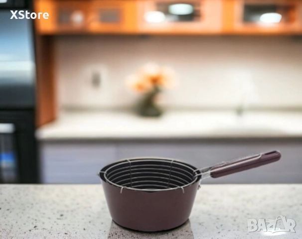 Касерола с кошница Rosberg, 22 см., въглеродна стомана, снимка 3 - Съдове за готвене - 52507073