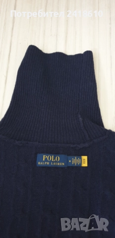 POLO Ralph Lauren Cable Wool / Cashmere Knit Mens Size M - L НОВО! ОРИГИНАЛ! Mъжки Поло Пуловер !, снимка 17 - Пуловери - 51895840