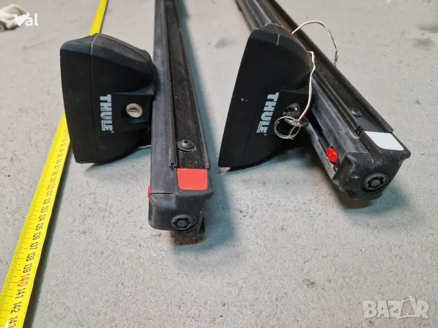 THULE SlideBar 892 -  144 см със захвати Thule rapid system 753, снимка 3 - Аксесоари и консумативи - 56169190