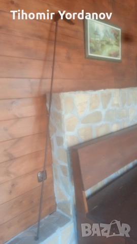 Ръжен за пещ, ковано желязо., снимка 8 - Антикварни и старинни предмети - 53898854