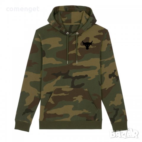 Органичен памук! Суичъри ROCK ARMOUR - камуфлаж, тип Hoodie., снимка 2 - Суичъри - 38025982