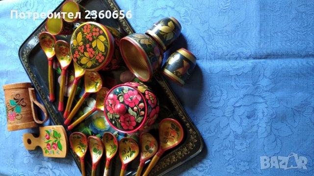 Сувенири Руски ръчно рисувани, снимка 16 - Антикварни и старинни предмети - 29731873